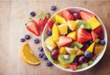 frutta, zucchero, salute