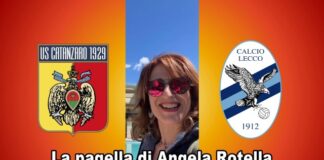 Catanzaro Lecco la pagella di Angela Rotella