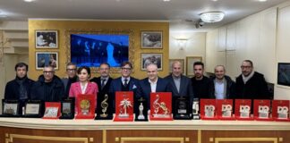 Michele Affidato e i premi per il Festiva di Sanremo