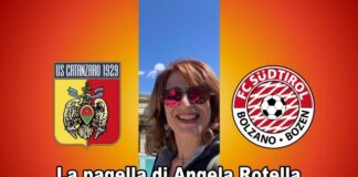 Catanzaro Sudtirol la pagella di Angela Rotella