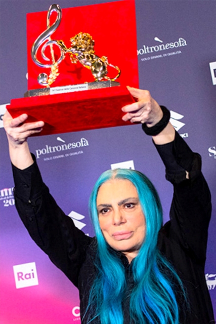 Sanremo 2024 - Loredana Bertè, premio Affidato