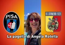Pisa Catanzaro 2-2: la pagella di Angela Rotella