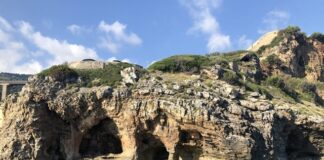 grotta delle tre colonne a Cetraro