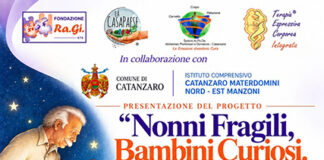 “Nonni fragili, bambini curiosi”: a Catanzaro il progetto intergenerazionale “Nonni fragili, bambini curiosi”: a Catanzaro il progetto intergenerazionale