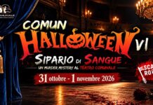 Halloween al Teatro Comunale, torna ComunHalloween con “Sipario di Sangue” Halloween al Teatro Comunale, torna ComunHalloween con “Sipario di Sangue”