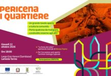 Sambiase, il 22 ottobre il primo apericena di quartiere di “Intrecci” Sambiase, il 22 ottobre il primo apericena di quartiere di “Intrecci”