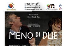 Francesco Colella torna a Catanzaro con “Meno di due” Francesco Colella torna a Catanzaro con “Meno di due”